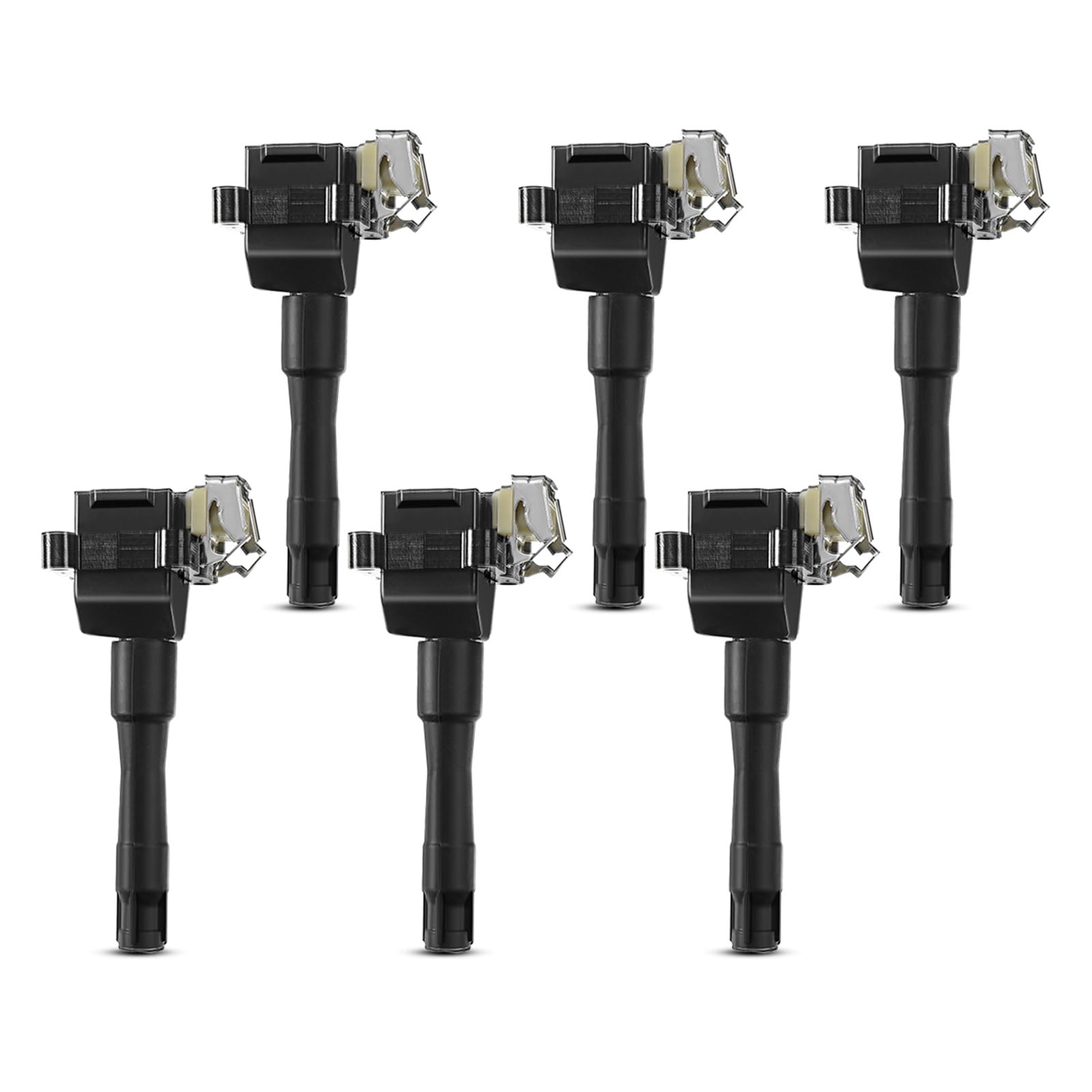 Frankberg 6 bobinas de encendido módulo de encendido 12131726176 | Compatible con: Serie 8 E31, Serie 3 E36, Serie 3 Coupé E36, Serie 7 E38, Serie 3 Convertible E36, Serie 5 E34
