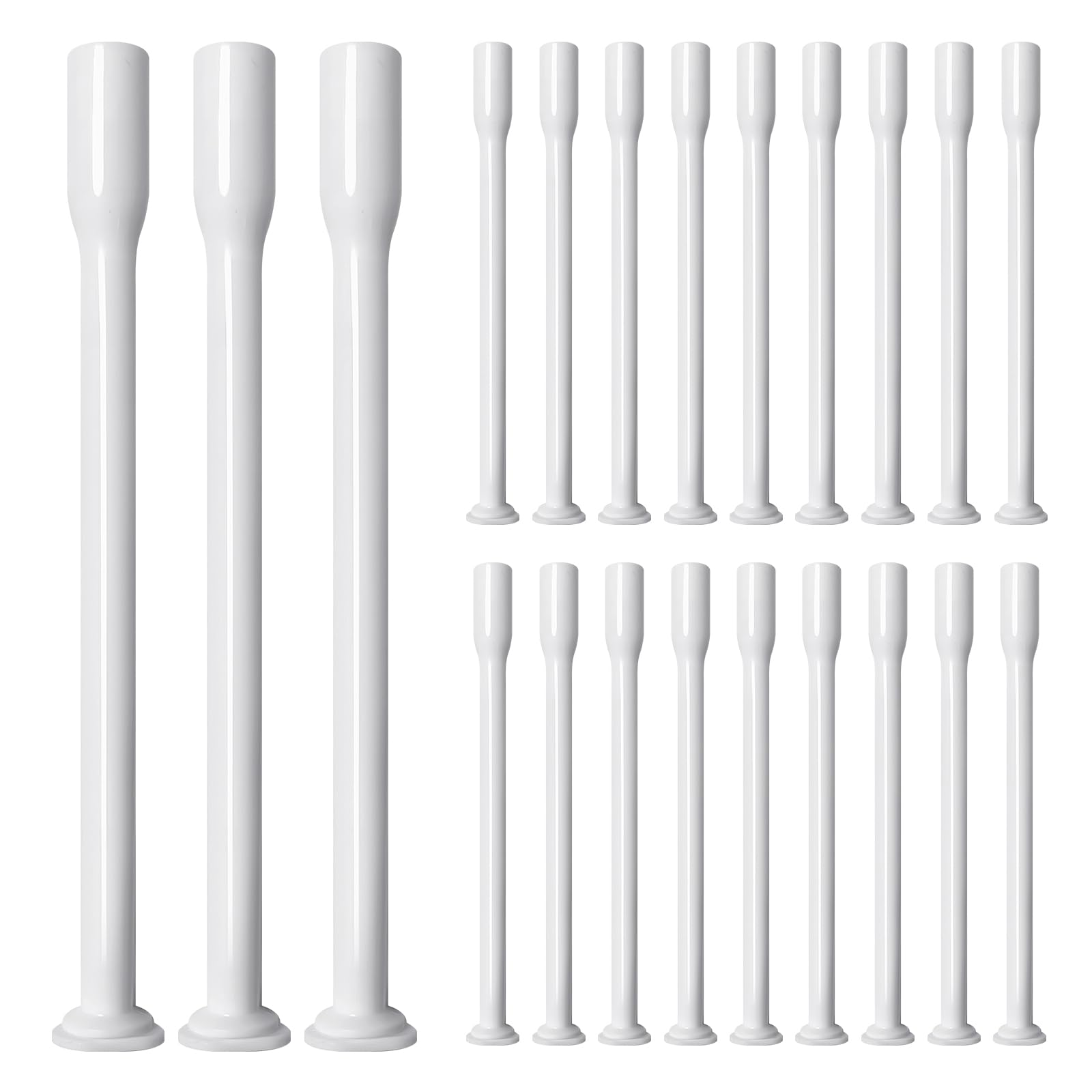 30 Pack Disposable Vaginal Suppository Applicators for Women Individually Wrapped Hygienic - Fits Most Suppositories Pills Tablet Size