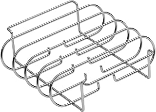 Generic suporte para costela de churrasco acessórios para assar