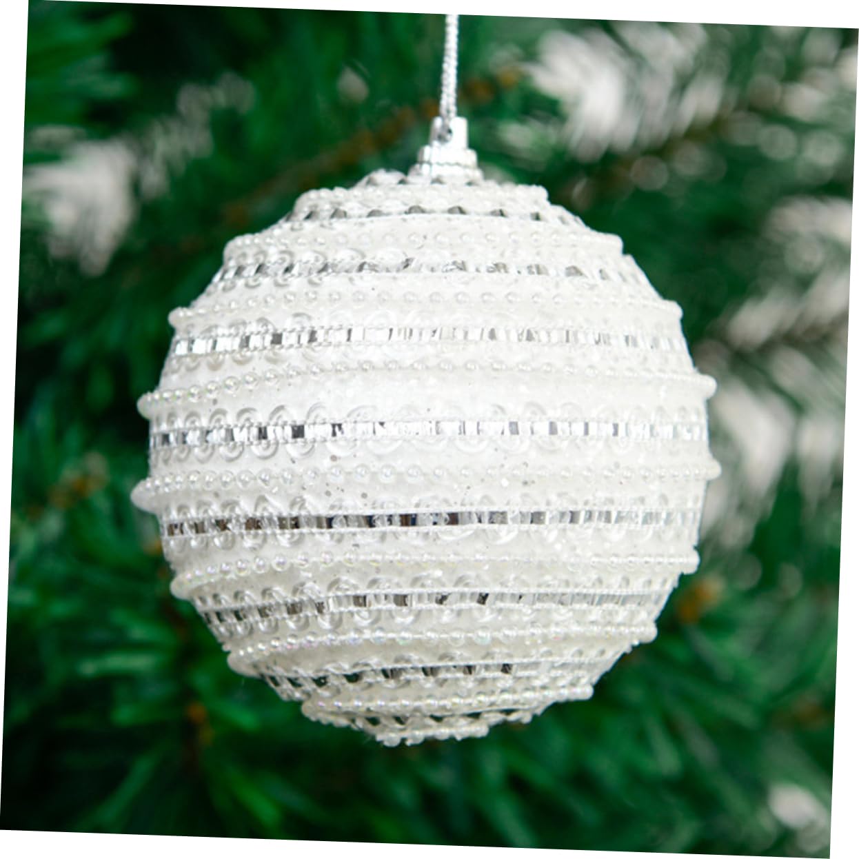Alipis 10 Piezas Bolas de Navidad Christmas Tree Xmas Tree Bolas navideñas Colgante de Navidad Adornos navideños con Purpurina decoración de Navidad Colgante Decorativo Espuma