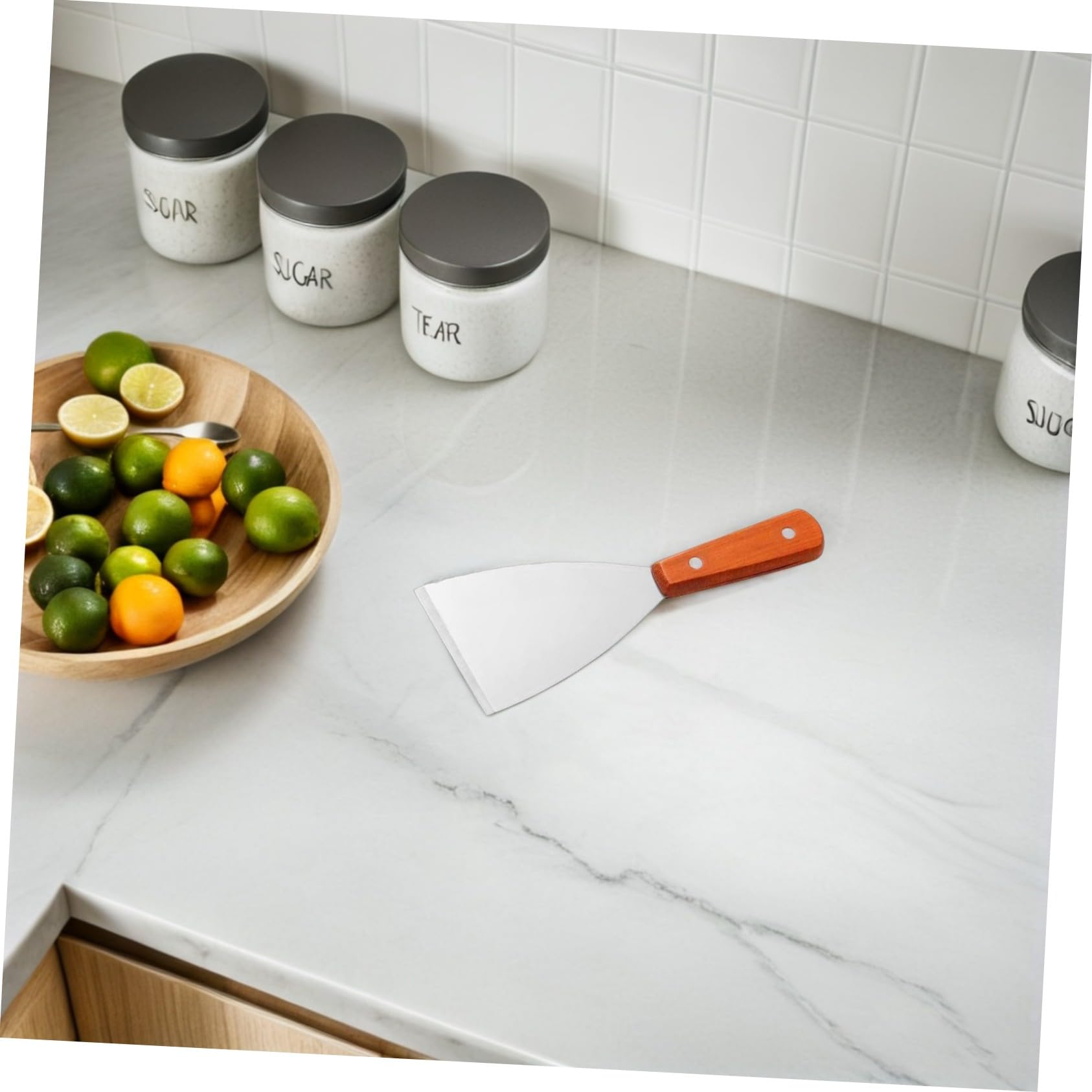 Mikikit 2 Piezas Cortador de Pastel de Acero Inoxidable Divisor de Tartas con Espátula para Repostería y Porcionado Preciso de Postres para Cocina Profesional y Hogar