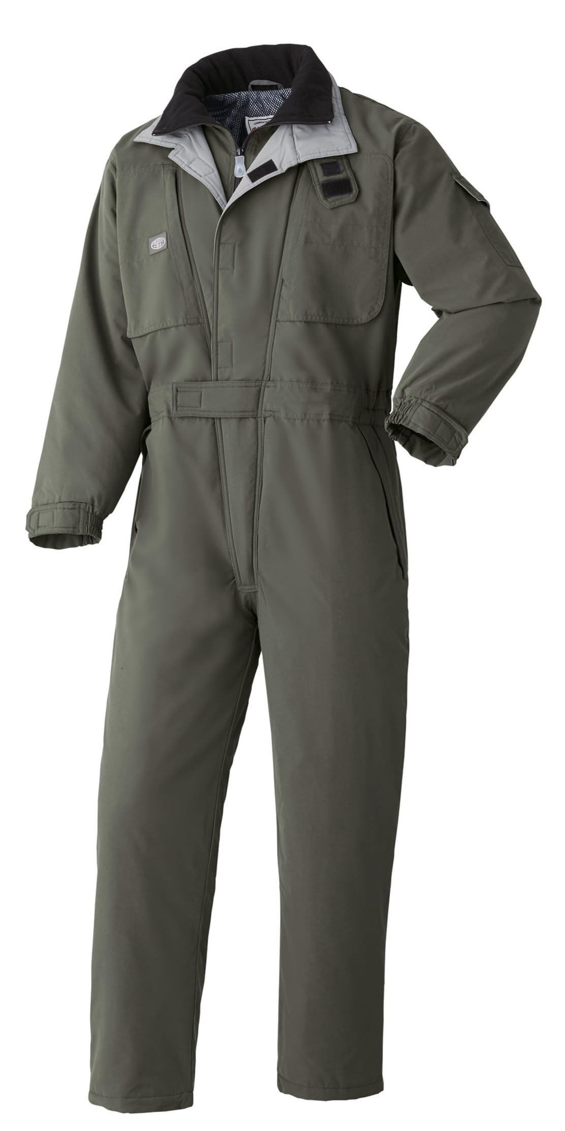 新品未使用　山田辰(YAMADATATSU) 防寒つなぎ服 アーミーグリーン Amazon.co.jp: 山田辰 AUTO-BI 防寒つなぎ服 秋冬用 アーミーグリーン