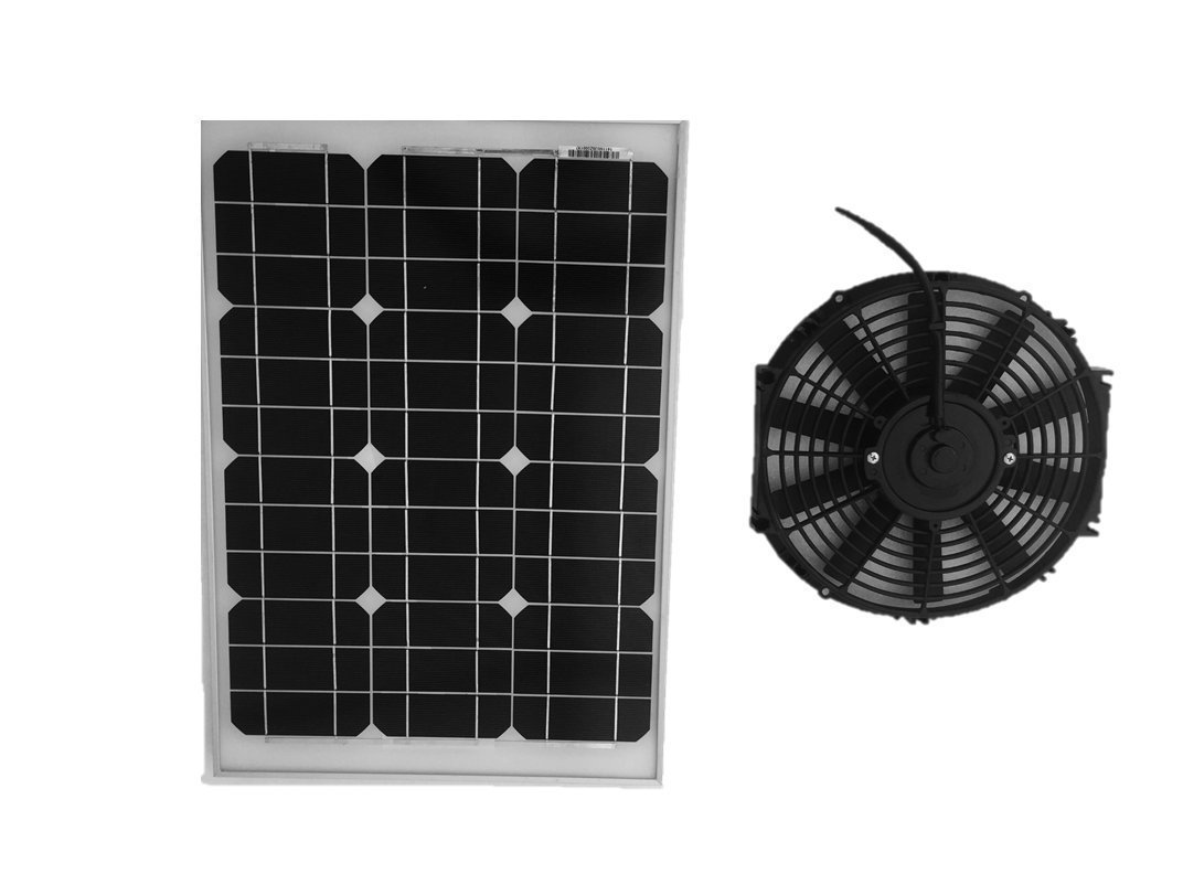 Amtrak Solar 35w Solar Attic Fan Desertcart Cyprus
