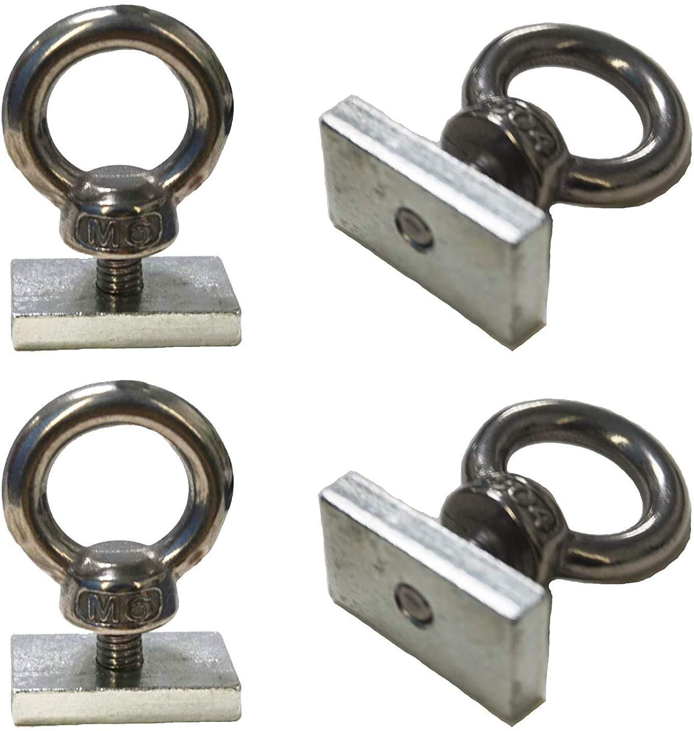 Buy Pmsanzay Quick Release Track Rail Adapter Kayak Track Tie Downs Bracket adapters Line Cleat