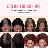 Vista 4 de BOLDIFY Polvo de línea capilar – Color de cabello para retoque de raíces para cobertura de canas – Polvo de cabello que oculta puntos calvos