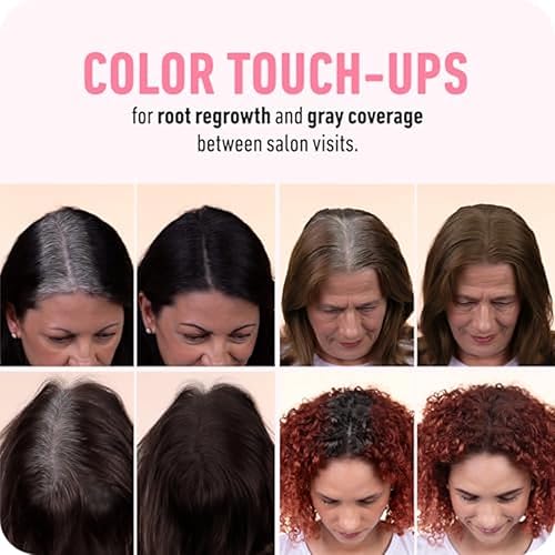 Miniatura 4 de BOLDIFY Polvo de línea capilar – Color de cabello para retoque de raíces para cobertura de canas – Polvo de cabello que oculta puntos calvos