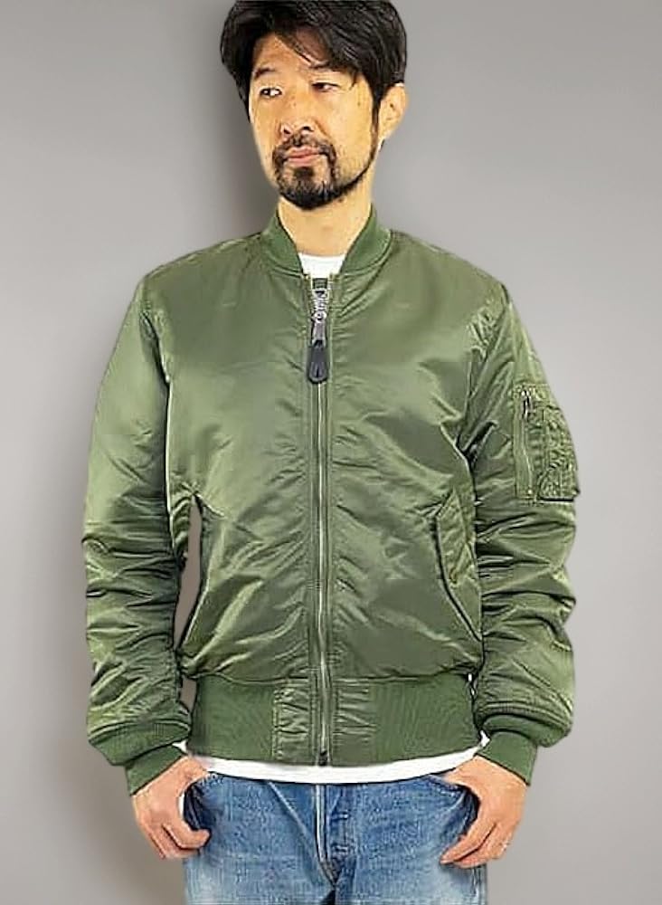 ALPHA INDUSTRIES MA-1 プリマロフト サイズS 緑 ALPHA INDUSTRIES MA-1 プリマロフト サイズS 緑