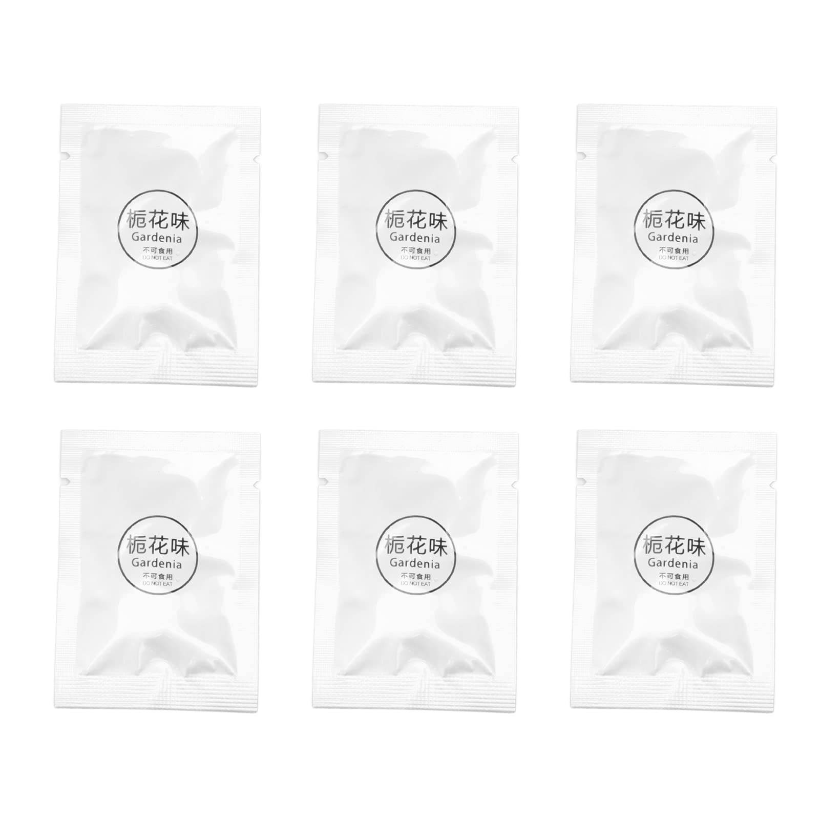 6 Pack Car Air Freshener Refills, Car Air Vent Clip Freshener Refills Solid Fragrance Replacement Pads Air Freshener for Car (Gardenia Flavor)