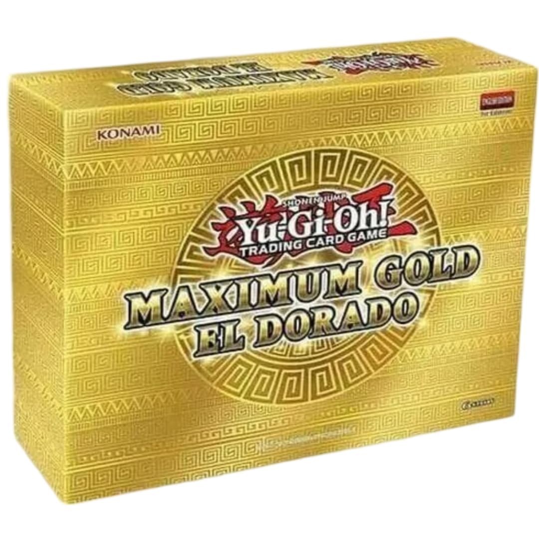 yugioh gold booster box Amazon.com: Yugioh Maximum Gold El Dorado Booster Sealed Display Box: 5  Mini-Boxes, 20 Booster Packs! : Toys & Games