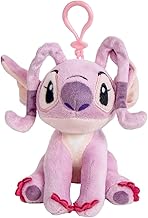 Stitch Keyring Angel, Lilo & Stitch Plush Bag Charm Cuddly Toy, Stuffed Toy Backpack Pendant