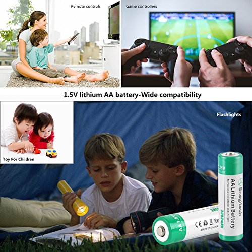 Enegitech AA 16P Lithium Battery, 3000Mah 1.5V Double A Lithium Battery For Blink Camera thumb #6