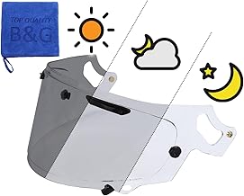 【100% UVA and UVB Cut! Convenient and Impact-Resistant Shield】 VAS-V MV Shield Photochromic Shield 【Automatically Changes from Clear to Smoke】 PHOTOCHROMIC Helmet Visor RX-7X ASTRAL-X/GX VECTOR-X XD