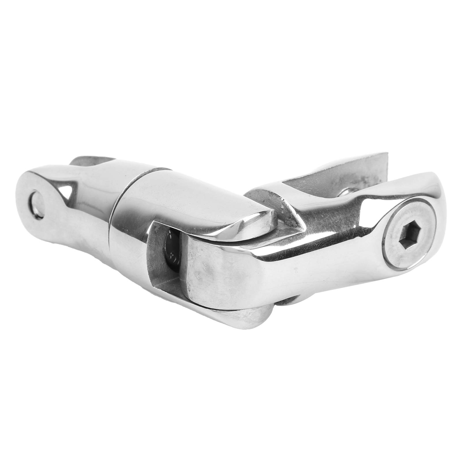 Cadena Giratoria de Ancla para Barcos de Alta Resistencia, Conector de Ancla de Acero Inoxidable 316, Amarre de Cadena de 0,2-0,3 Pulgadas de 6 Mm a 8 Mm para Barcos Marinos