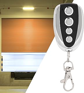 Control Garage,Merik Control Remoto,Shutter Fob Remote 433Mhz Universal Duplicator Copy Wireless Remote Control for Electric Garage Gate Door