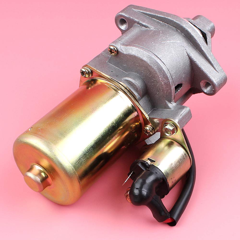 Motor de arranque con solenoide for GX340 GX390 11HP 13HP GX 340 390 188F 190F pieza de motor de cortacésped de 4 tiempos