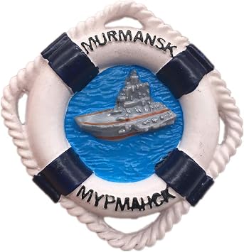 Fridge Magnet Murmansk Mypmahck Russia 3D Resin Handmade Craft Tourist Travel City Souvenir Collection Letter Refrigerator Sticker