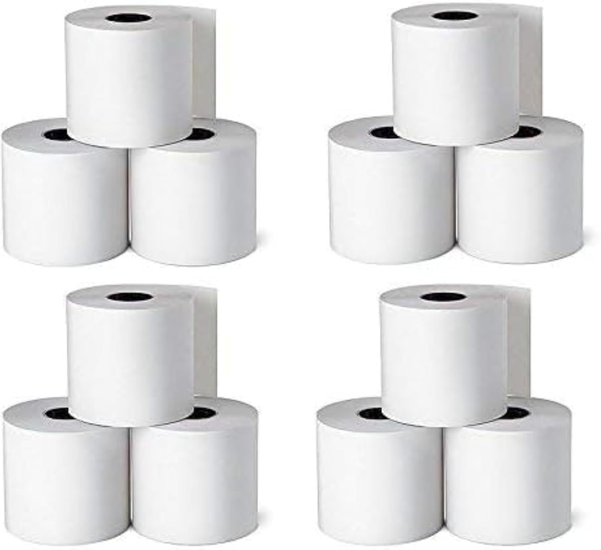 Adding Machine, Register, and Calculator Rolls 2 1/4" x 130' 1-Ply, 12/Pack (130')
