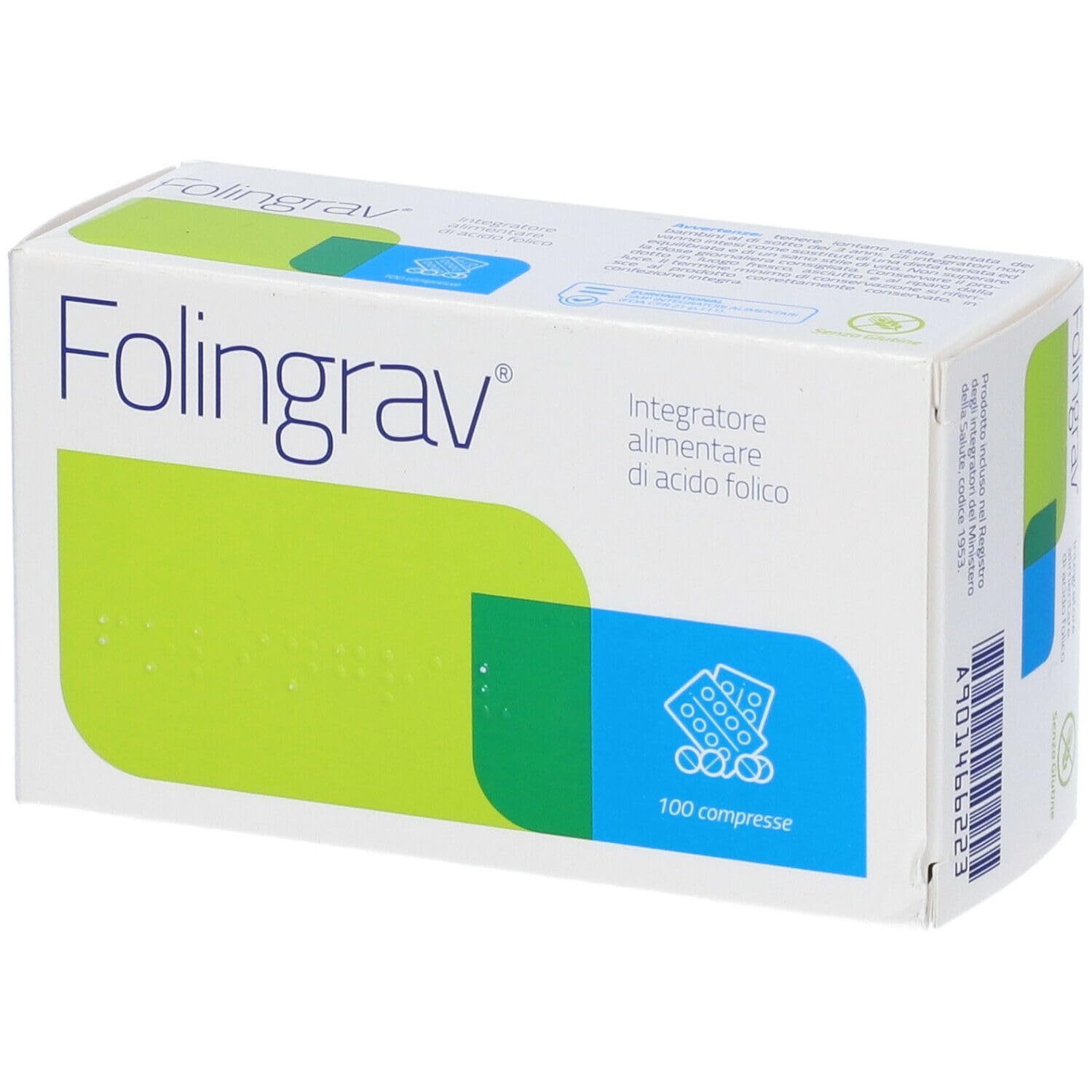 FOLINGRAV 100 compresse