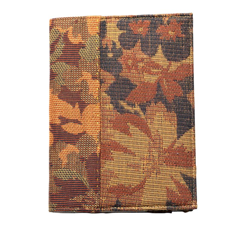 Notatnik dla kobiet, ręcznie wykonany notatnik w linie w kwiaty w stylu vintage, z zakładką do łatwego przenoszenia, format A5A6, 180 stron A5 (22,3 x 15,5 x 2 cm)