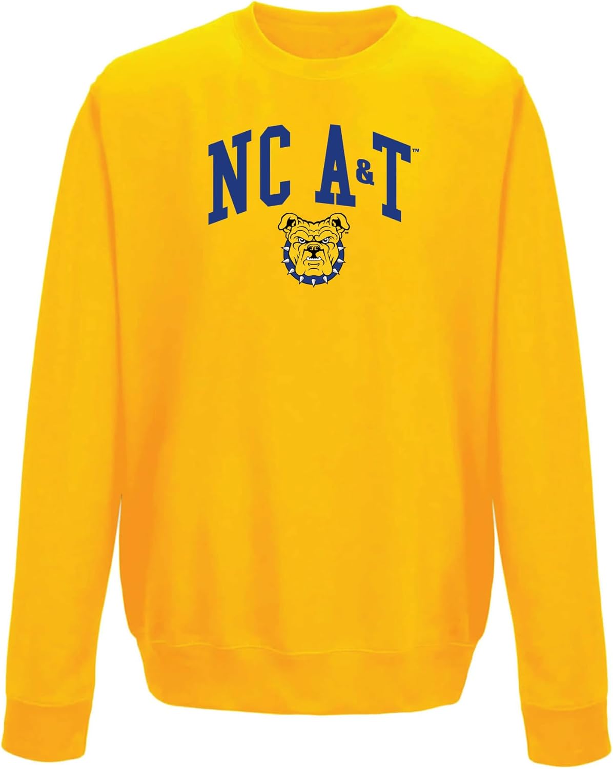 Unisex North Carolina A&T Crewneck Sweatshirt – NCAA Collegiate Apparel Gold