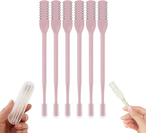 Miniatura 19 de Cuchillo de nariz de doble cara mejorado, herramienta de eliminación de vello de fosa nasal de 360°, cortador de pelo nasal 2 en 1, recortador