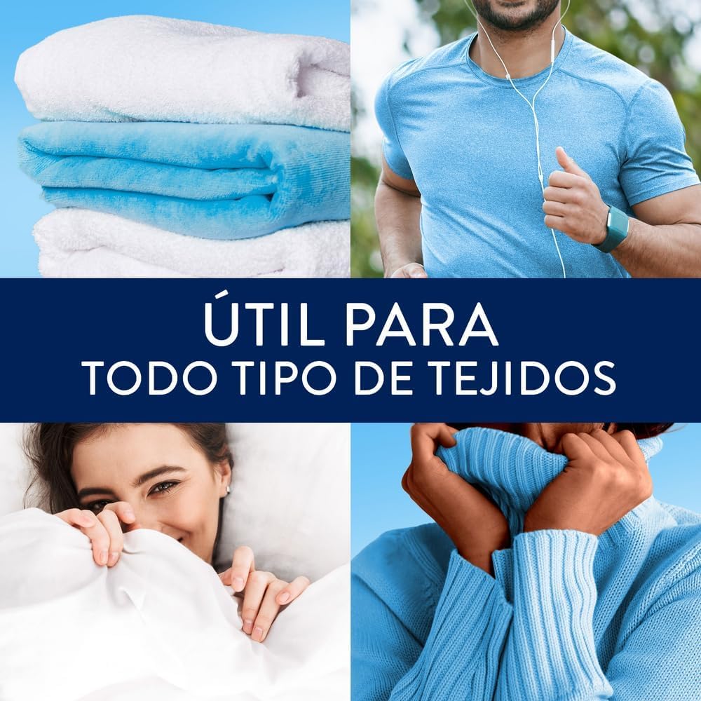 Lenor UNstoppables Perlas de Perfume para la Ropa, 96 Lavados (6 x 195g), Suavizante con Fragancia Frescor de Abril, Potenciador de Frescor
