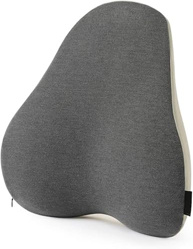 Vista 9 de Cojín ortopédico de asiento y almohada de apoyo lumbar para silla de oficina, cojín de espuma viscoelástica para asiento de coche con funda lavable