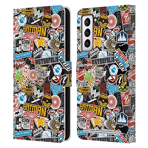 Batman V Superman étui en cuir et coque souple premium pour smartphone Samsung Galaxy S21 5G