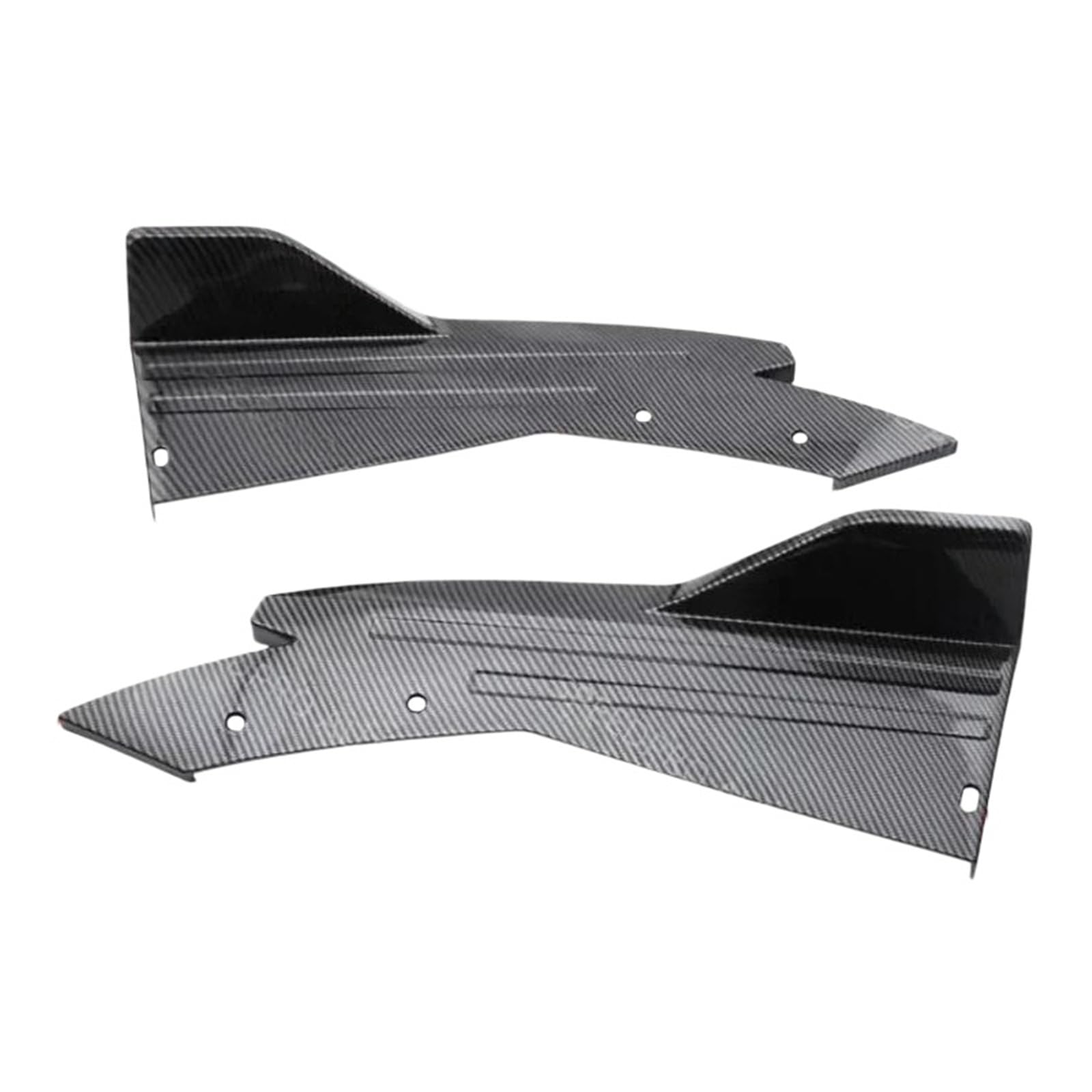 Spoiler tylnego zderzaka usta kompatybilny z Camaro Splitter dyfuzor ochrona przed zarysowaniem wykończenia boczna dokładka rozszerzenie Body Kit czarny(Black)