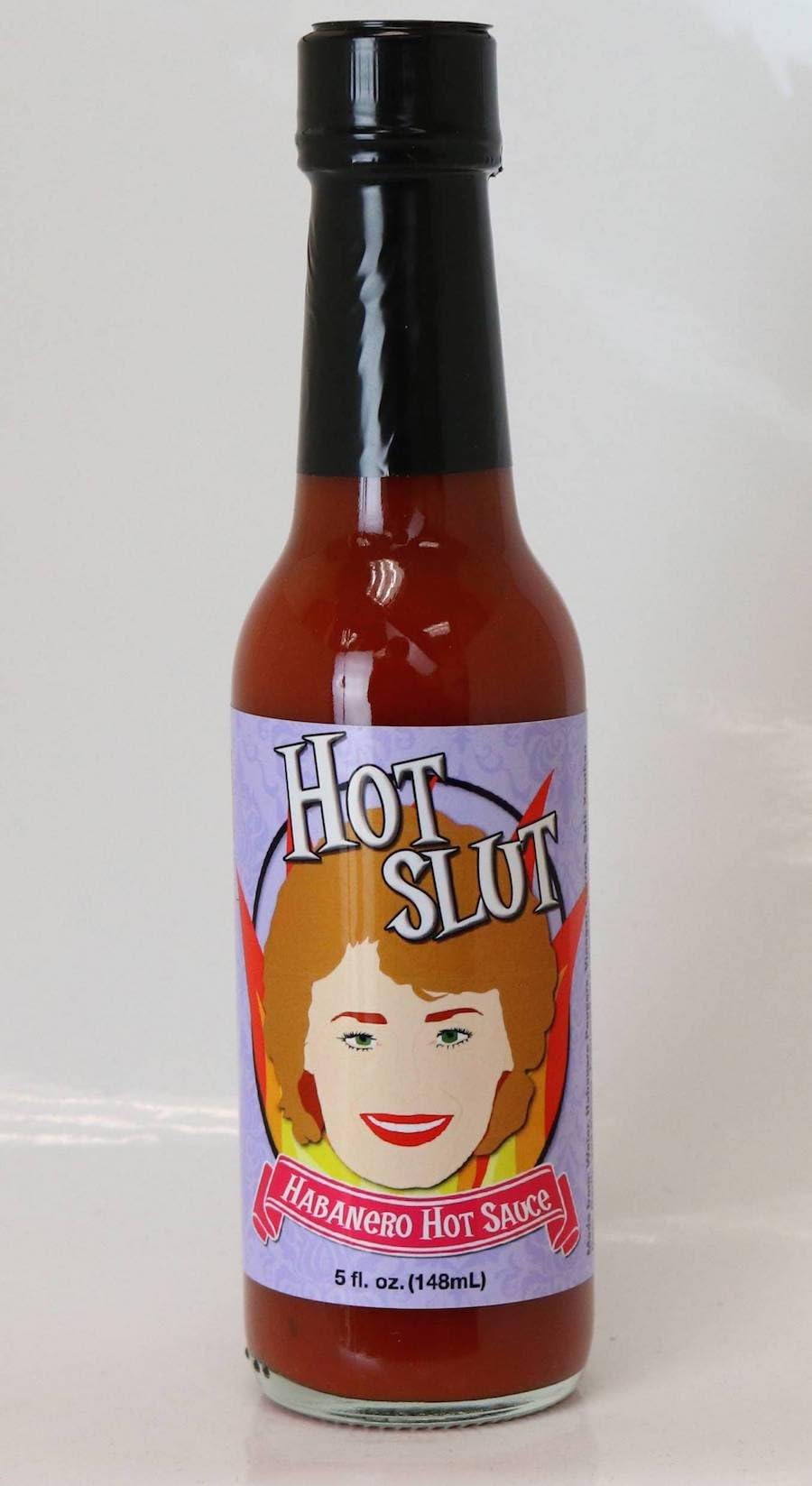 Hot Slut Golden Girls Habanero Hot Sauce
