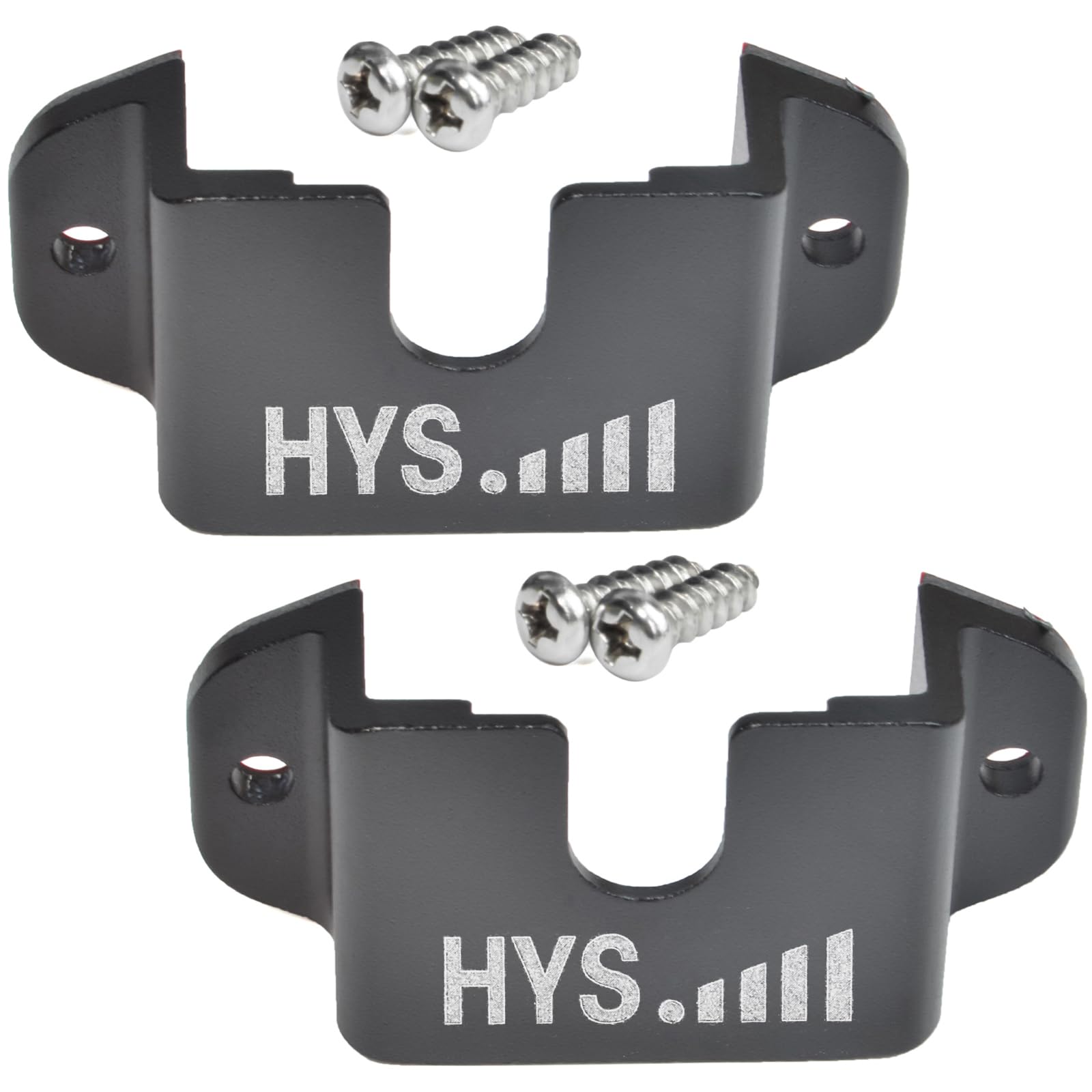 HYS Microphone Hang Up Clip, Mic/Handheld Radio/CB radio Holder Clip W/Screw for Motorola HLN9073B CDM1250 CDM750 GM300 M1225 GM3688 GTX800 Kenwood