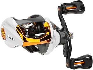Lixada Baitcasting Angelrolle 12+1 Kugellager Hoch Geschwindigkeit Angeln Spule mit Magnetisch Bremse System