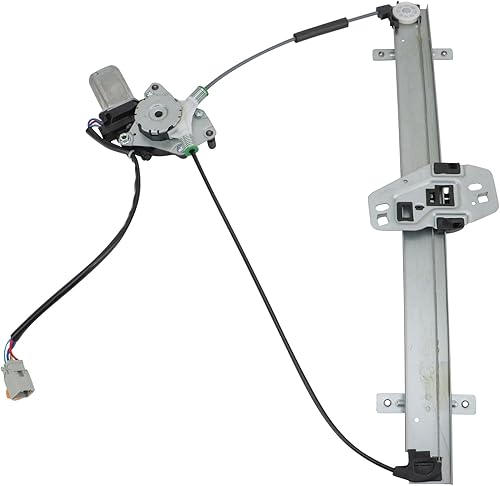 Vista 219 de TRQ Regulador de Elevalunas Eléctrico Trasero Izquierdo y Conjunto del Motor del Lado del Conductor Compatible con Chevrolet Cruze 2012-2015 2016