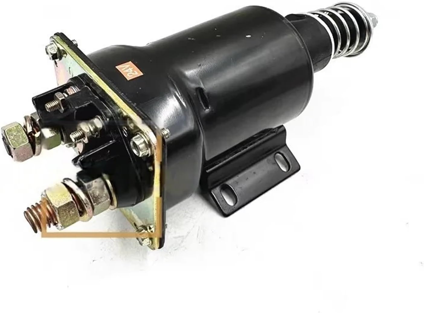 Excavator Starting Motor 24V Magnetic Switch Compatible with C7 C9 C13 C15 C18 Models 40MT 50MT Heavy Duty