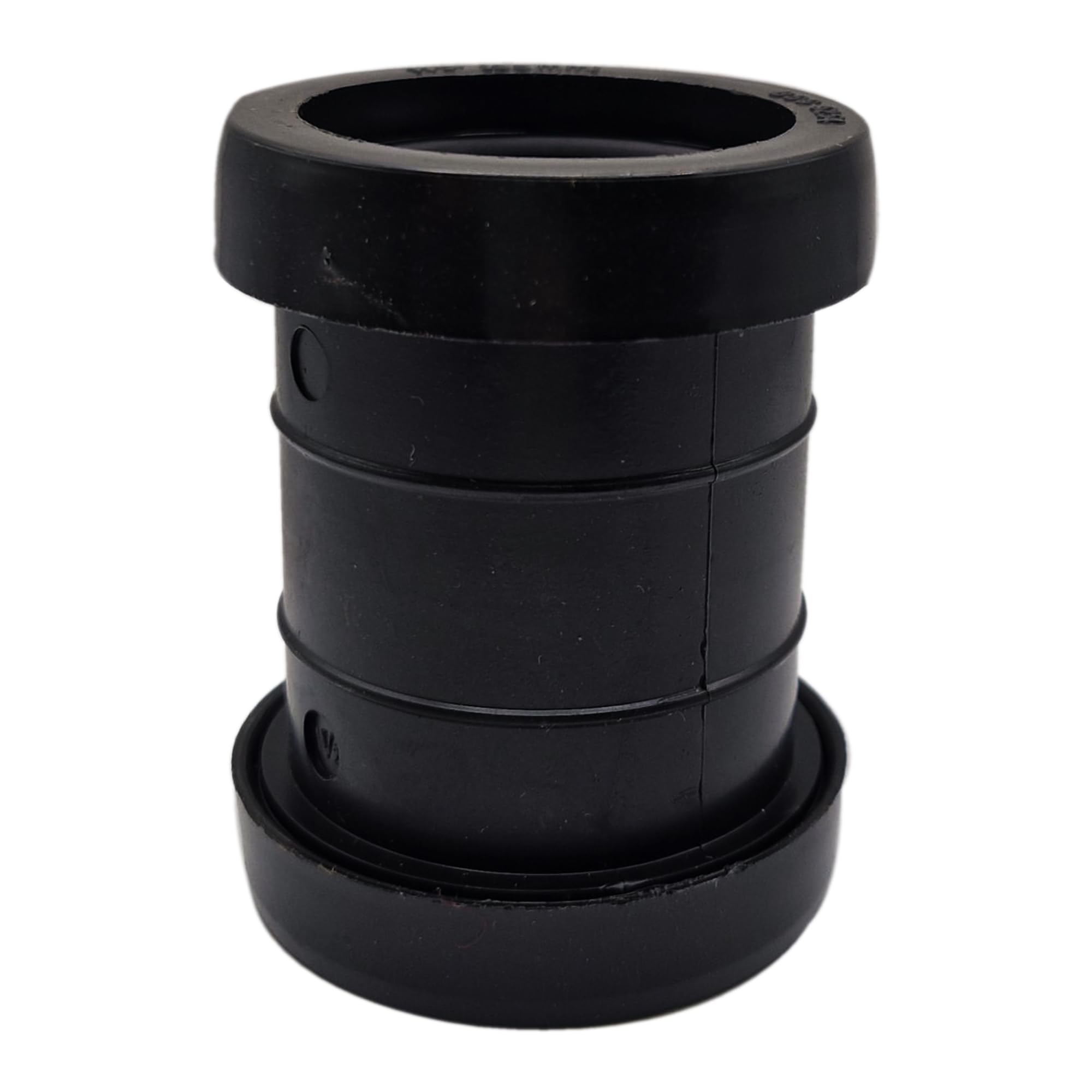 Shmox Black 40Mm Pushfit Straight Pipe Coupler- Waste Pipe And Fittings