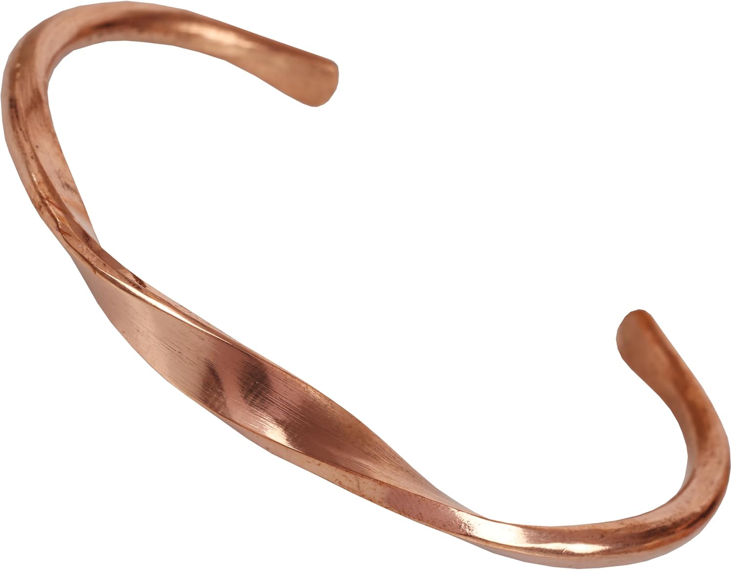 Touchstone Copper Bracelet Tibetan Style. Hand Forged with Solid and high Gauge Pure Copper.