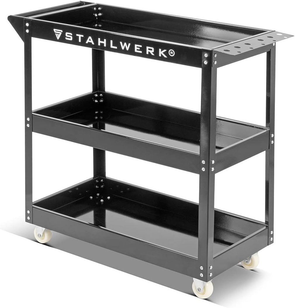 Chariot Beta C51 3 étages – Porte-outils – Capacité 200 Kg – Gris – Neuf