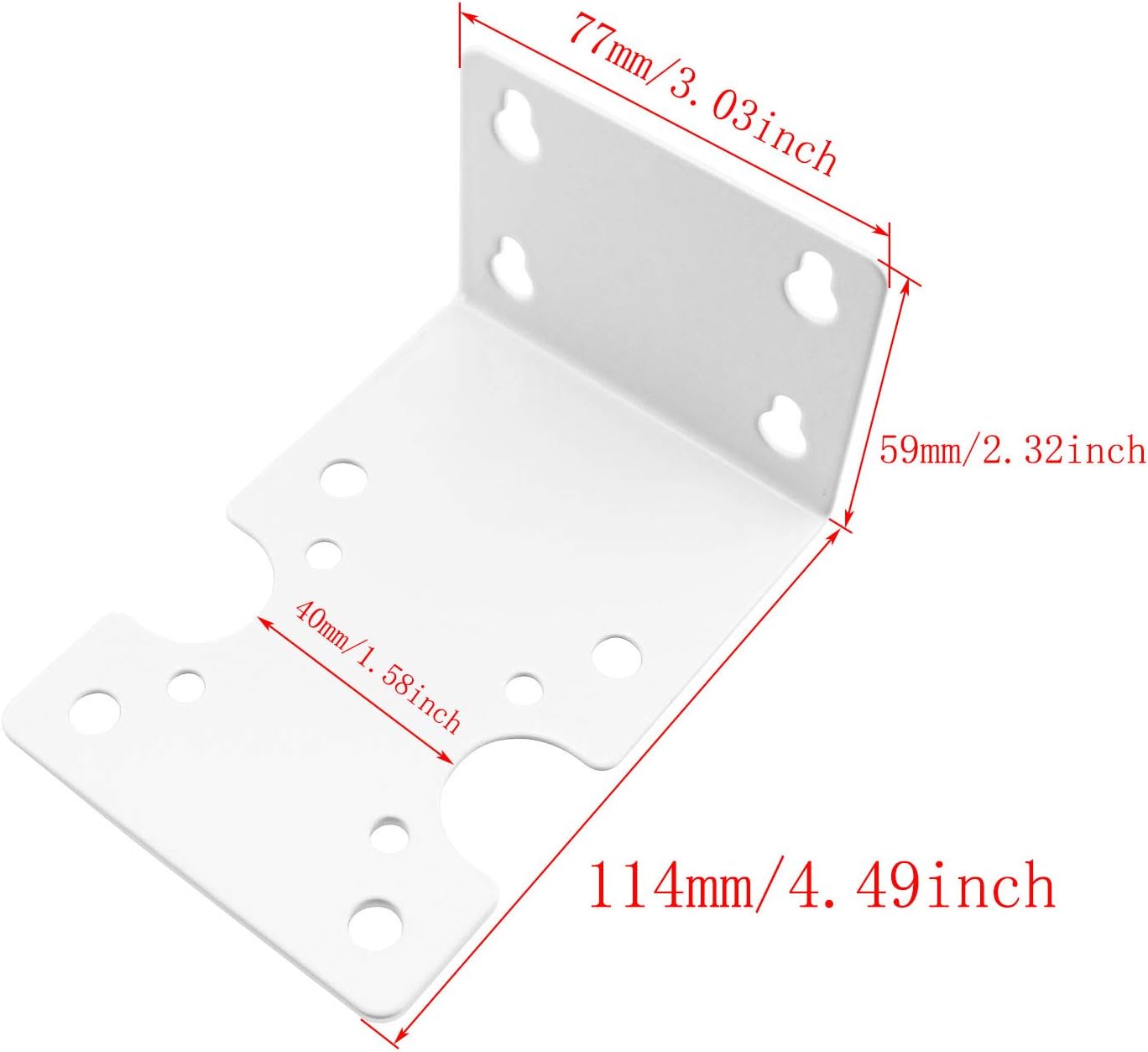 Hottest Sale PSCCO Housing Mounting Metal Bracket for Big Blue 5,10 and 20 Water Filter Housing--5pack