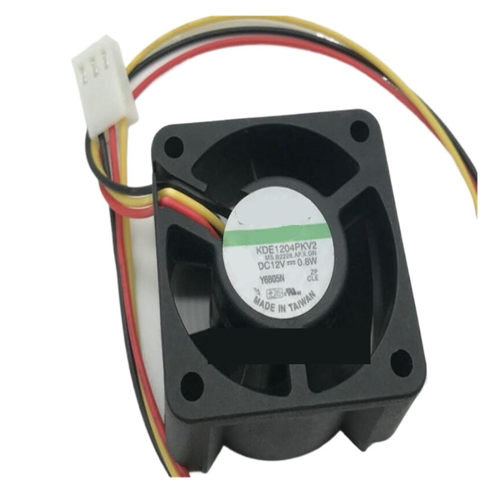 CXDFRSER KDE1204PKV2 12V 0.8W 4020 three-wire fan