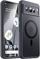 Vista 26 de JETech Funda magnética para Google Pixel 8 de 6.2 pulgadas 2023, compatible con MagSafe, translúcida mate trasera a prueba de golpes (Hazel)