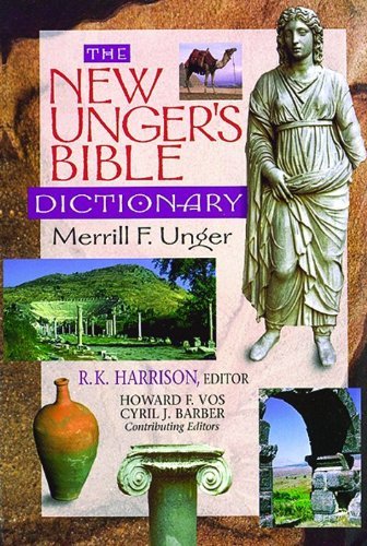 New Unger's Bible Dictionary by R.K. Harrison (... B01FELAYP0 Book Cover
