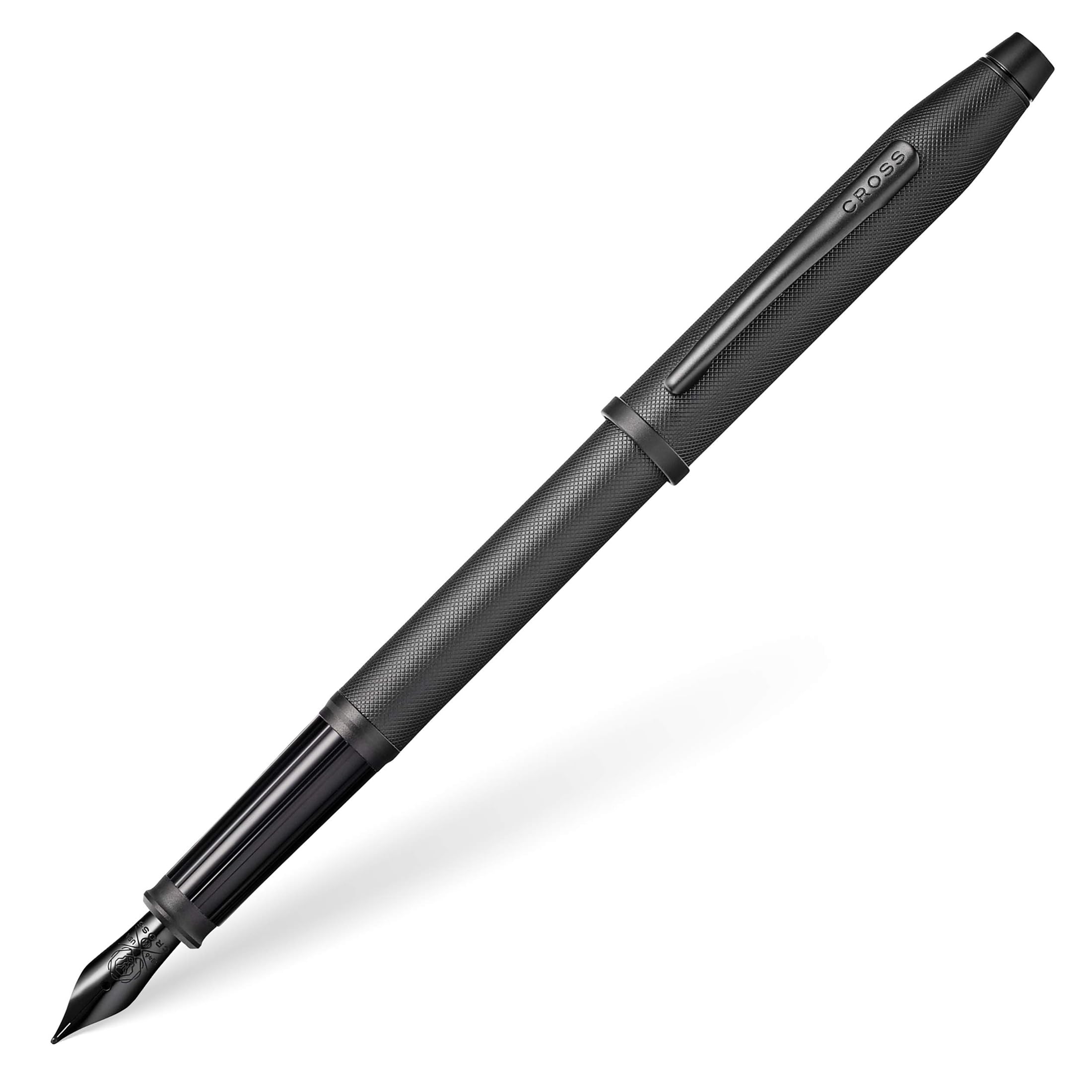 CROSS Century II Black Micro-knurl - Fine Nib Fountain Pen