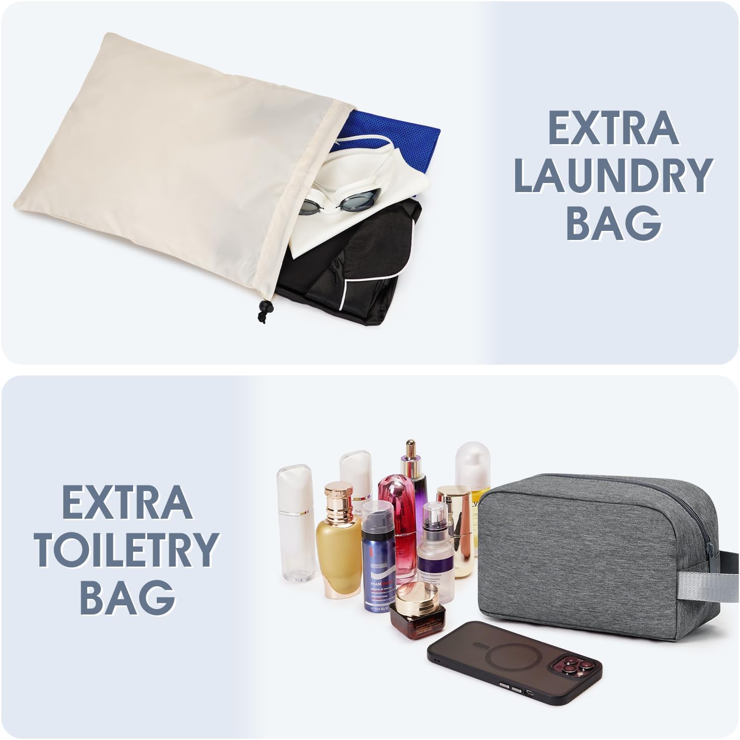 For Spirit Airlines 18x14x8 Personal Item Bag Underseat Carry On Bag with Wet Pocket & Shoe Compartment & USB Charging Port - Image 6