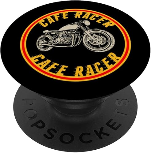 Cafe Racer Biker - PopSockets intercambiables para hombres, mujeres, adultos, adolescentes, niños y niñas