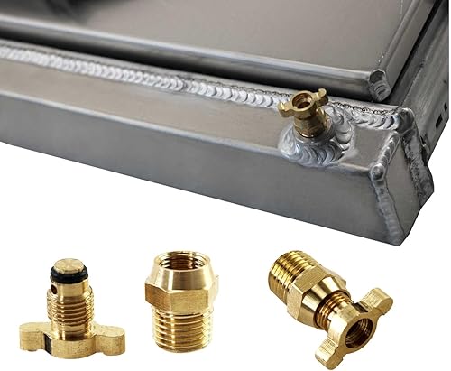 Miniatura 5 de Radiador de aluminio CU716 para Chevy Cheyenne Blazer C10 C20 K10K20K30 y GMC Jimmy C150025003500 Radiador de 4 filas de núcleos radiador Kits de