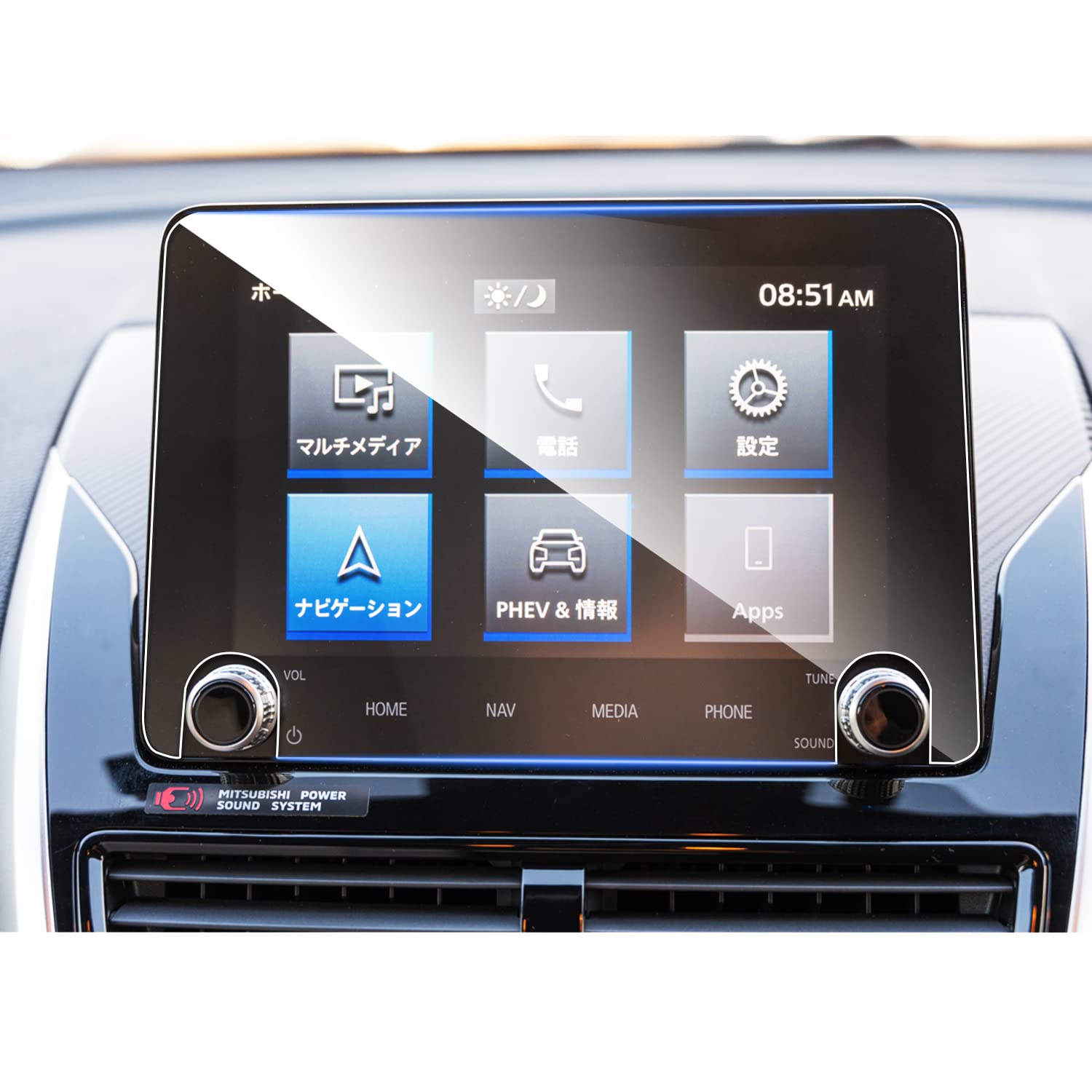 Amazon.co.jp: ruiya 強化ガラス 新型 三菱 エクリプスクロス phev 