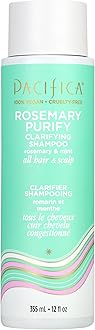 Beauty, Rosemary Purify Invigorating Shampoo, Soothing Mint, Detox Scalp and Hair from Product Buildup & Excess Oil, Sulfate Free, Silicone Free, Vegan & Cruelty Free