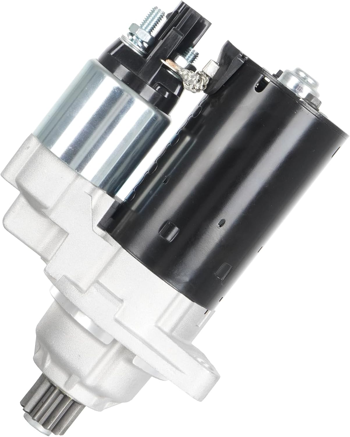 New 17969 Starter (Automatic Transmission) for 2.5l Audi TT Quattro 2012-2013, for Beetle 06-14, for Golf 10-14, for Alltrack 17-19, for Jetta 05-14, for Passat 2012-2014