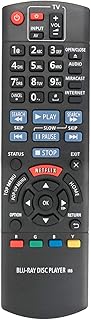 N2QAYB000874 Replace Remote Control fit for Panasonic Blu-ray Disc DVD Player DMP-BDT130 DMP-BDT225 DMP-BDT230 DMP-BDT330 ...