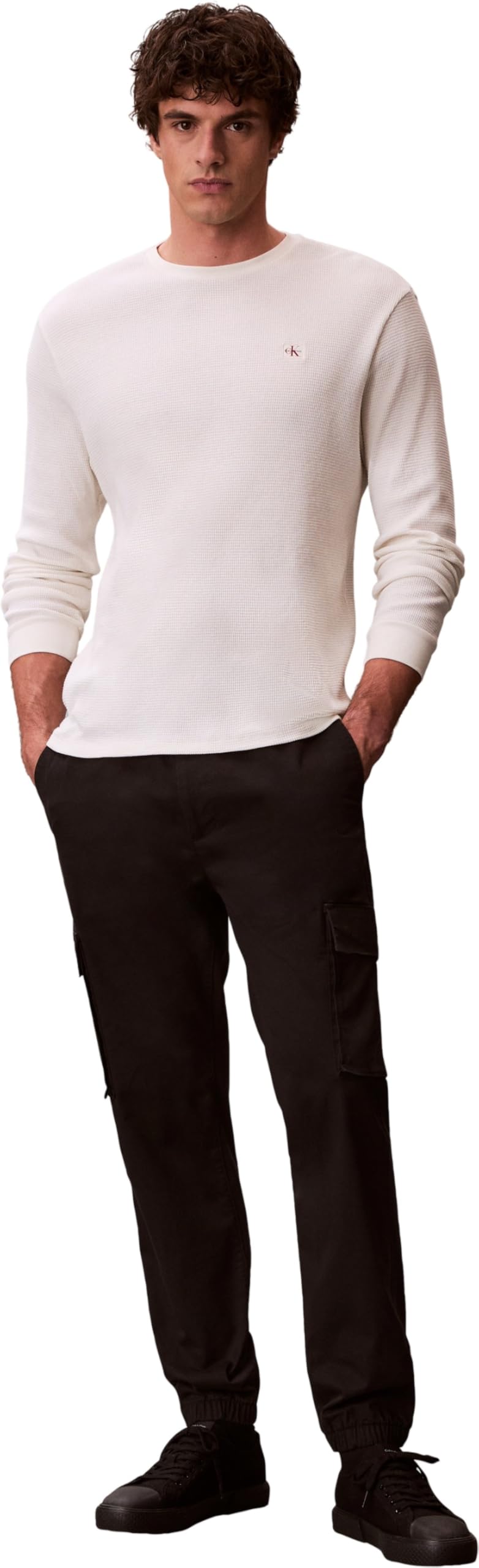 Calvin Klein Pantalón Cargo Hombre Comfort Cotton Skynny Fit
